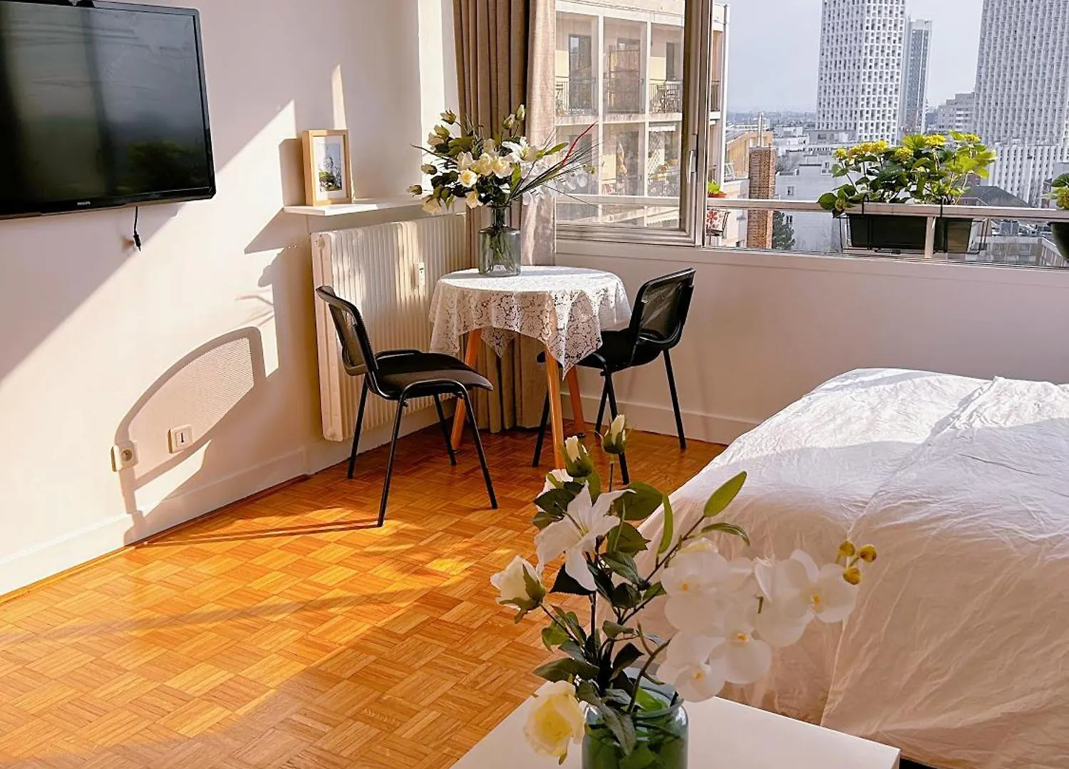 Large Charming Studio In Paris Frankrig